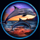 barcrest games mermaid queen dolphines symbol icon