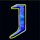 barcrest games mermaid queen j symbol icon