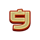 bounding luck 9 symbol icon