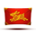 bounding luck letter symbol icon
