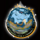 christmas dinner wars flaming pudding symbol icon