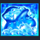 devils lock blue diamonds symbol icon