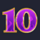 devils lock purple 10 symbol icon