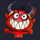 devils lock red wild symbol icon