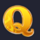 devils lock yellow q symbol icon