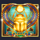 gems of egypt gold ladybug symbol icon