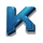 heist bank rush hold and win k symbol icon