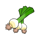 pho sho hold and win green onion symbol icon