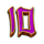 tigers luck hold and win 10 symbol icon
