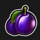 triple lucky 8s berry symbol icon