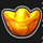 triple lucky 8s gold symbol icon