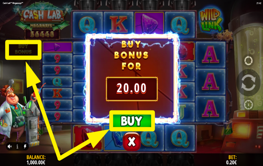 BUY FREE SPINS.