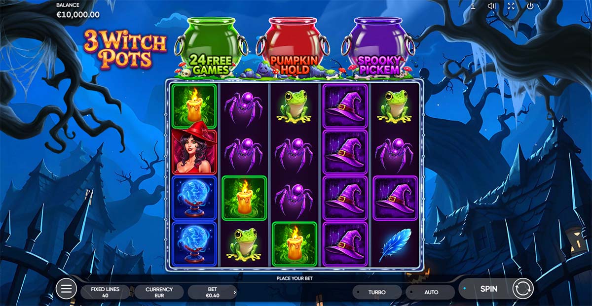 3 Witch Pots