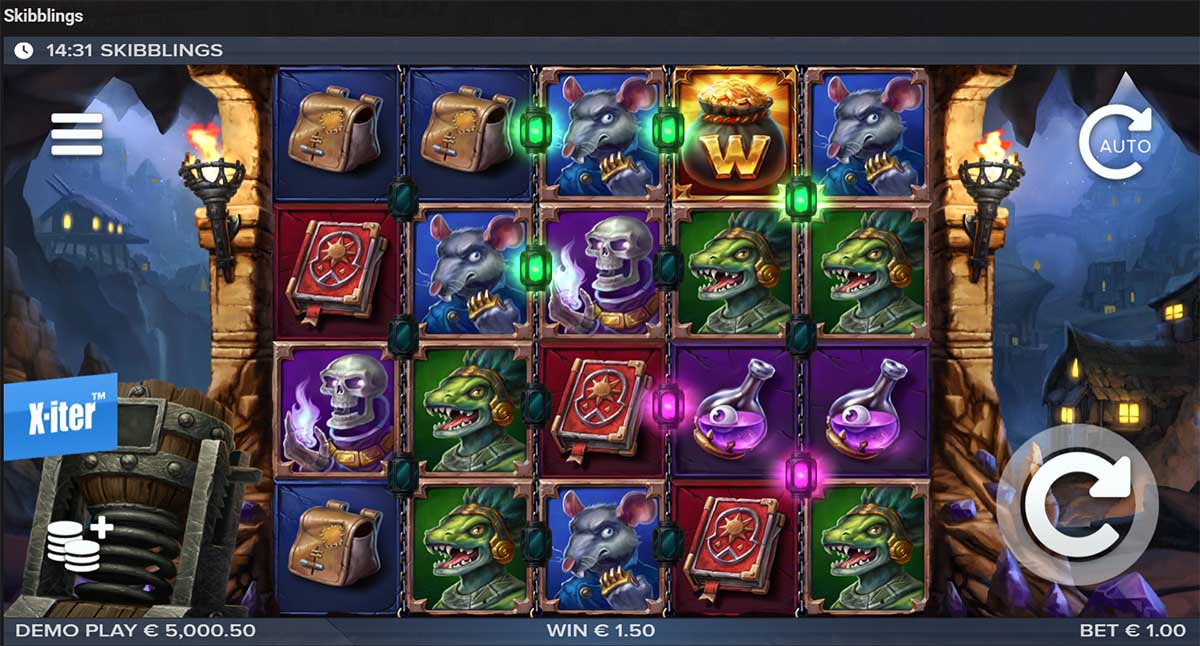 Skibblings slot underground theme