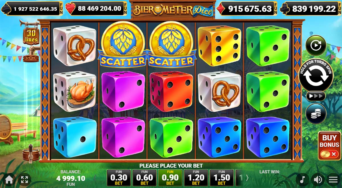 Bier O’Meter Dice gameplay