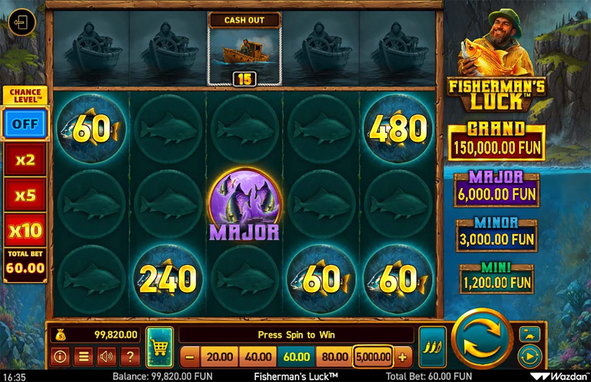 Fisherman’s Luck gameplay