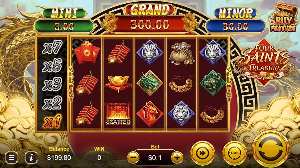 Four Saints Treasure gameplay
