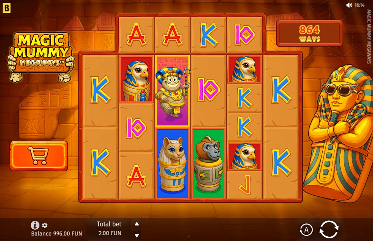 Magic Mummy Megaways gameplay