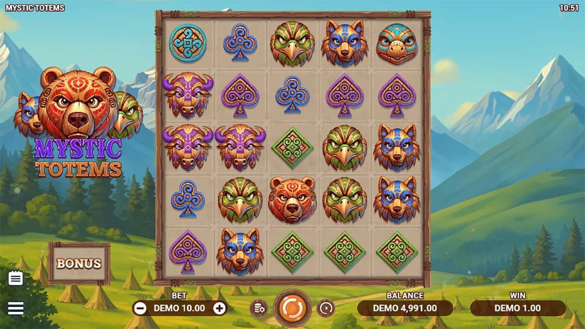 Mystic Totems gameplay