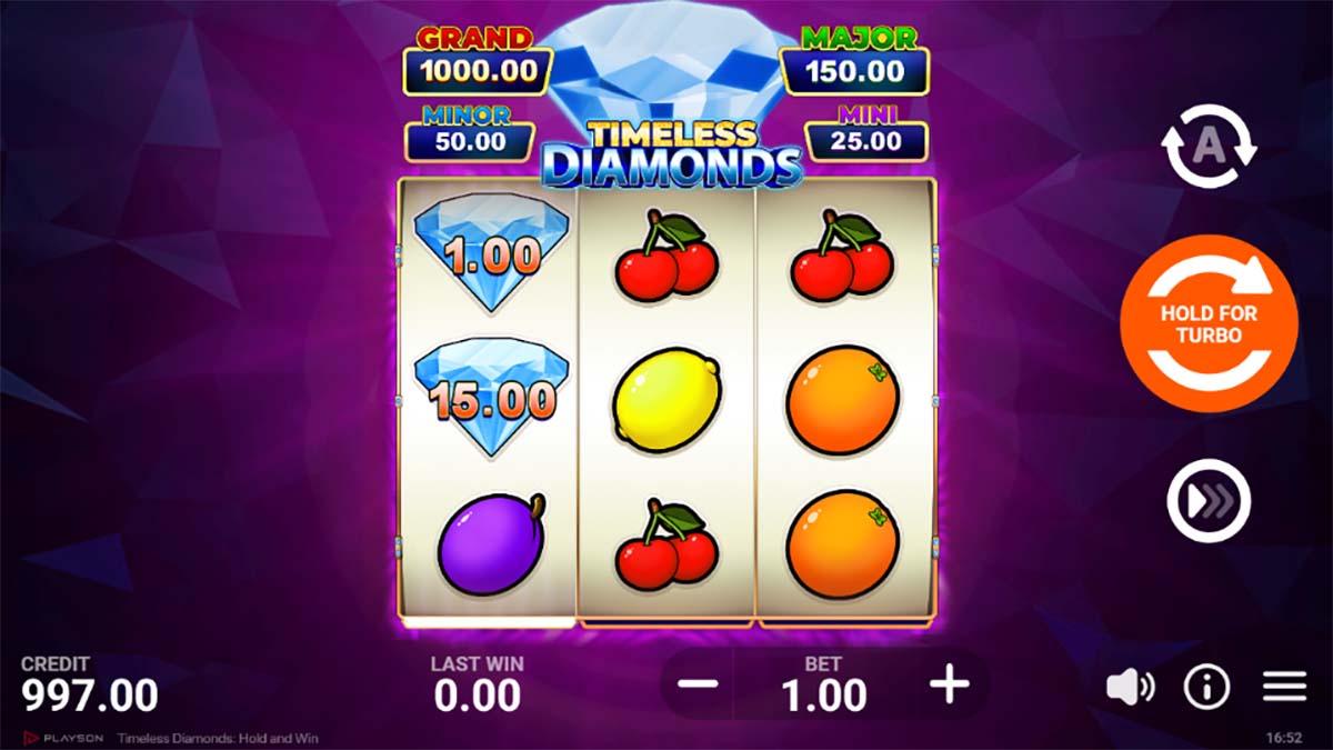 Timeless Diamonds gameplay
