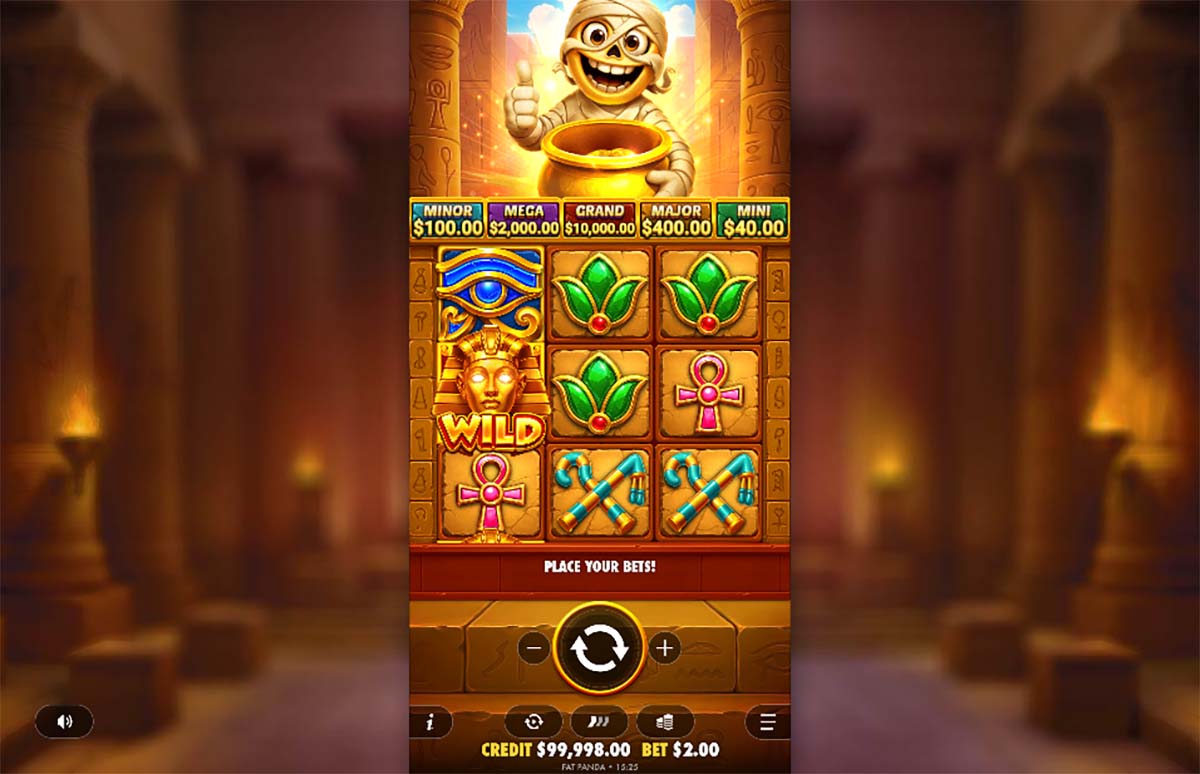 Tut’s Treasure Tower jackpots