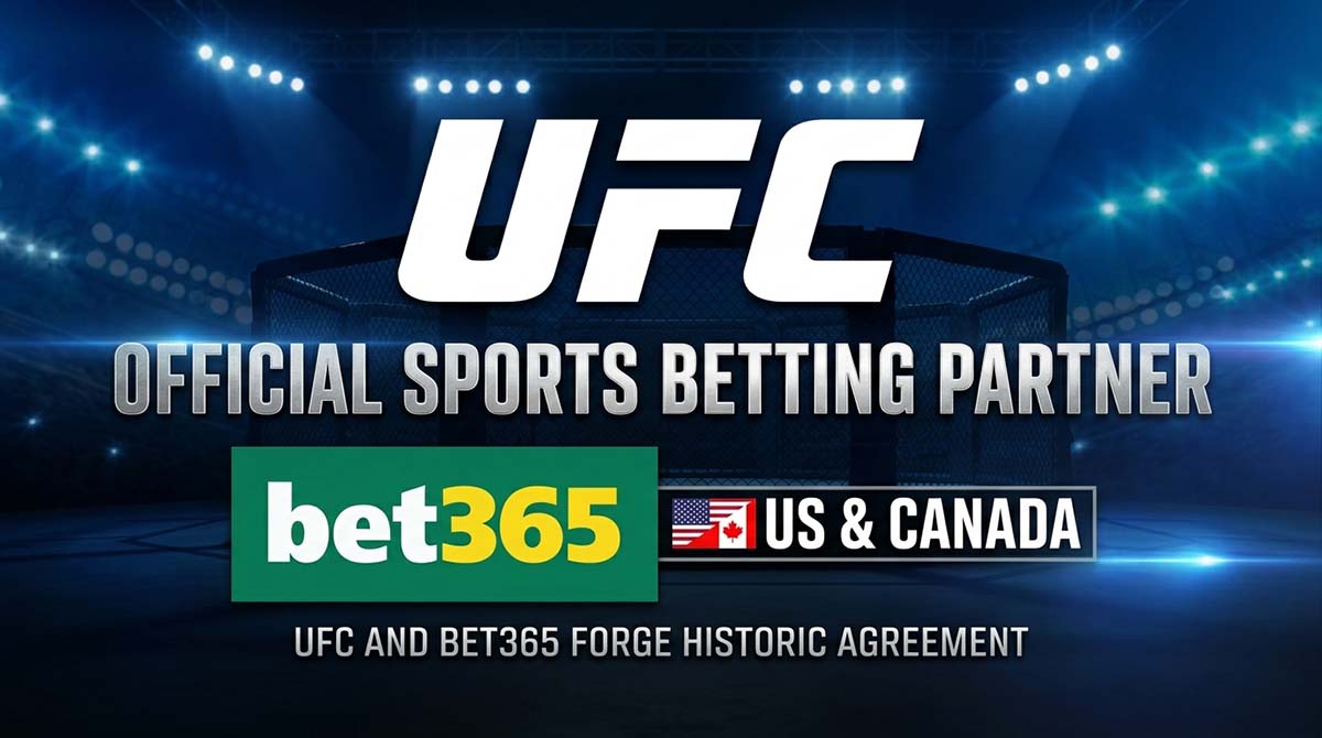 bet365 UFC betting partner
