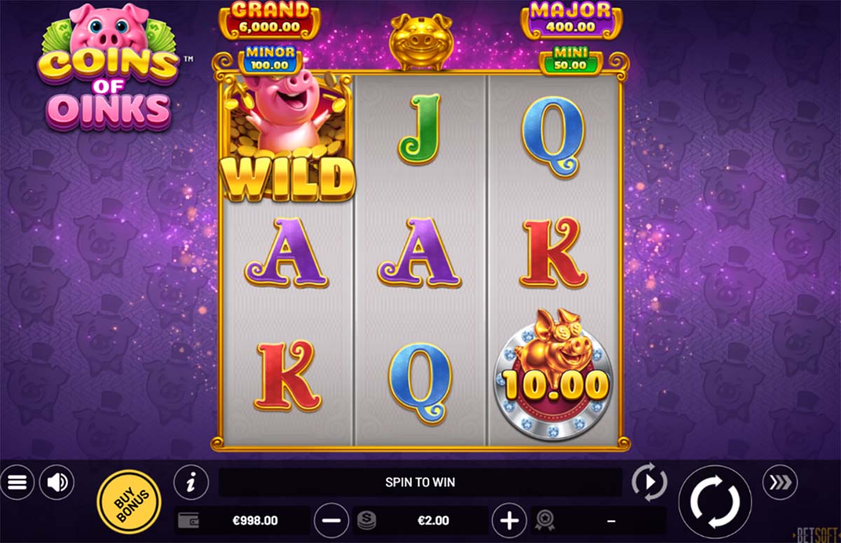 Coins of Oinks gameplay