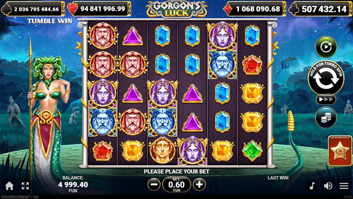 Gorgons Luck gameplay