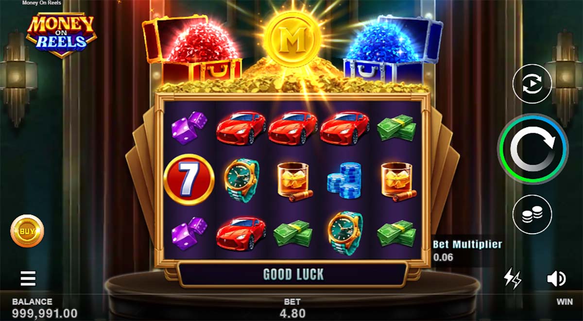 Money on Reels gameplay