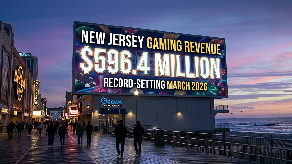 NJ gaming $596M March