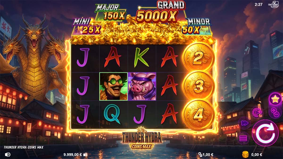 Thunder Hydra Coins Max slot