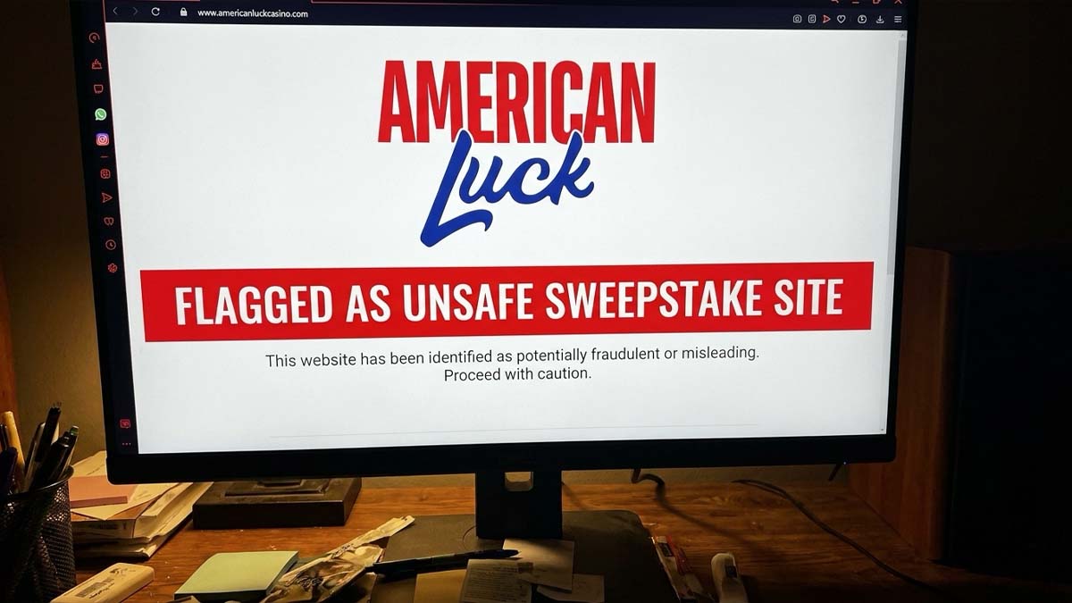 American Luck Casino unsafe