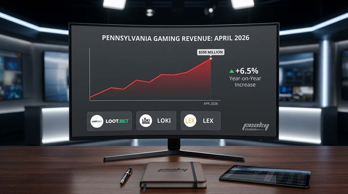 Pennsylvania online casino revenue