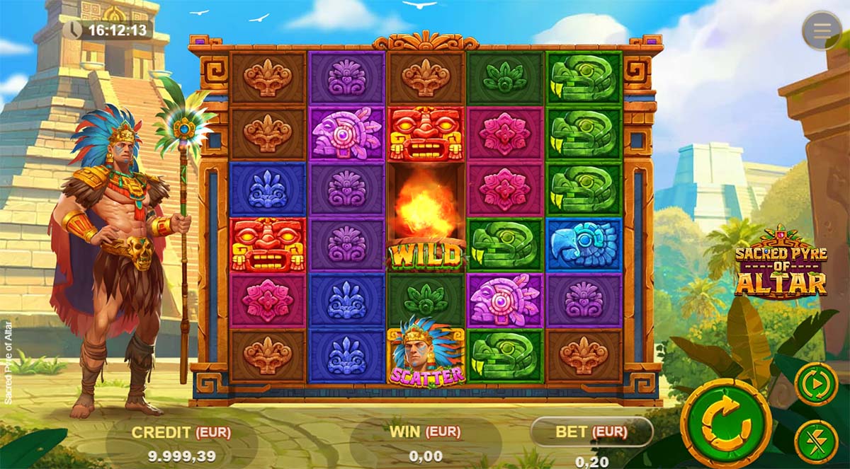 Sacred Pyre of Altar gameplay