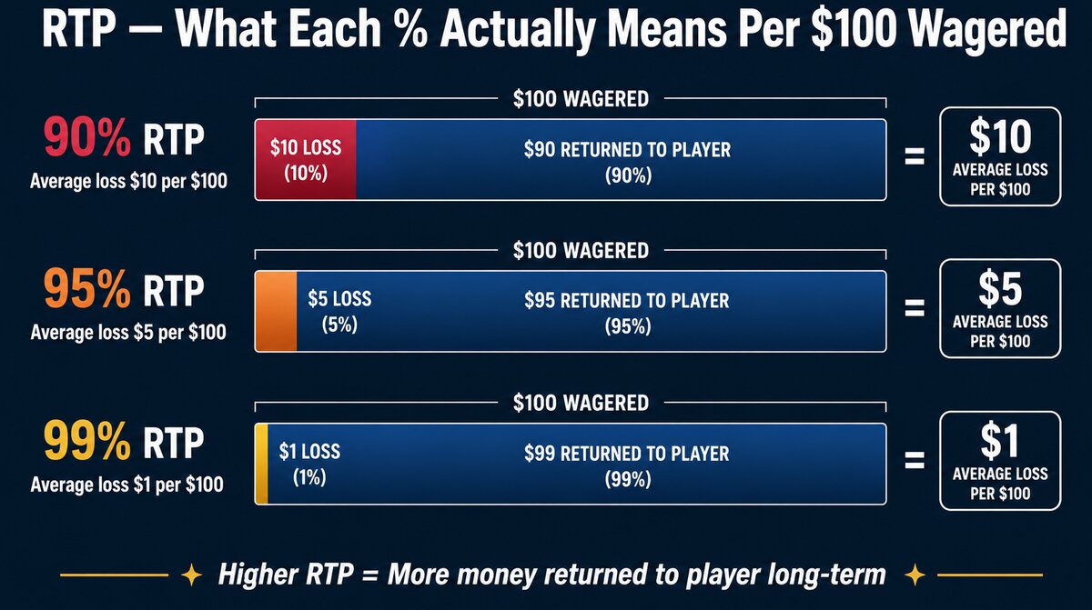 RTP comparison chart 90 95 99 percent slots — best rtp slot machines