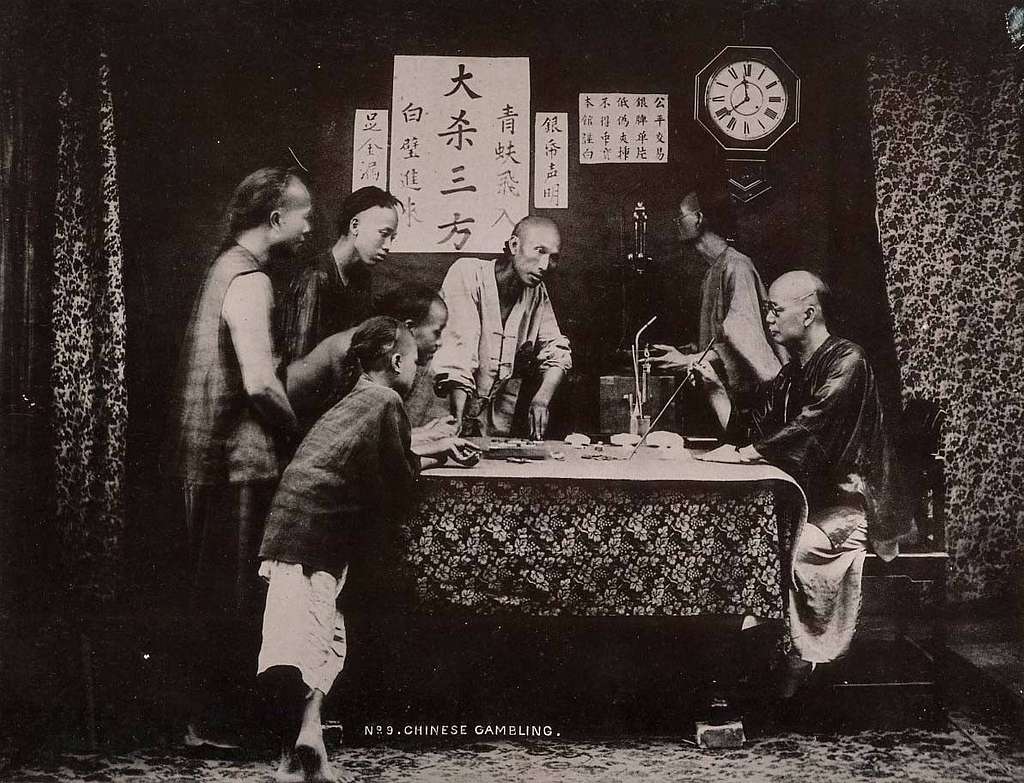 Gambling spread from China to other countries